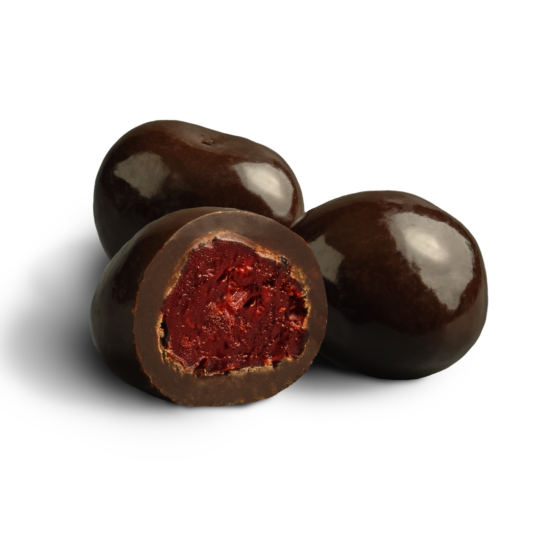 Dark Chocolate Covered Almonds & Cherries Set