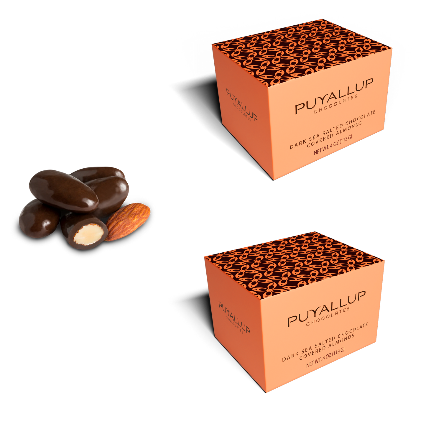 Near Perfect Dark Chocolate Almonds 2ct