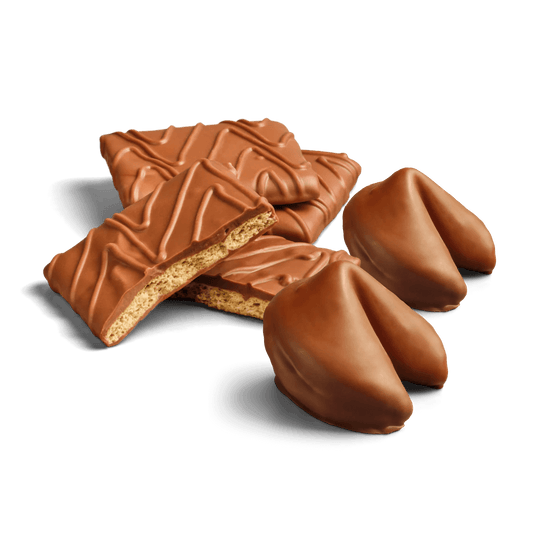 Milk Chocolate Covered Grahams & Milk Chocolate Covered Fortune Cookies Bundle