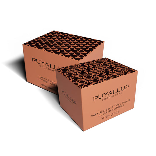 Dark Chocolate Covered Almonds & Cherries Set