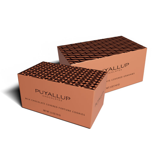 Milk Chocolate Covered Grahams & Milk Chocolate Covered Fortune Cookies Set