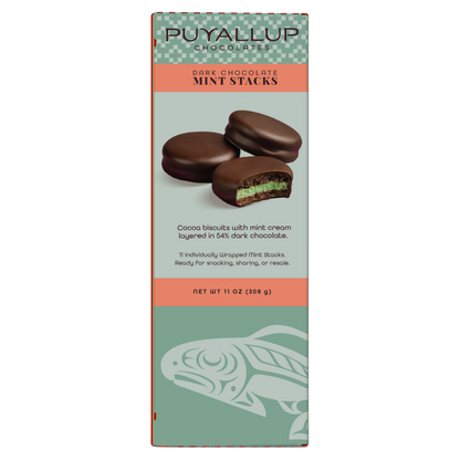 Dark Chocolate Mint Stacks 11ct