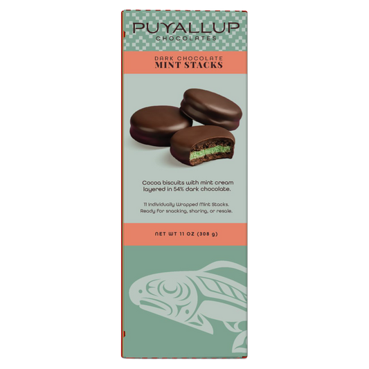 Dark Chocolate Mint Stacks 11ct