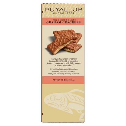 Milk Chocolate Covered Grahams 15ct