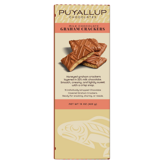 Milk Chocolate Covered Grahams 15ct