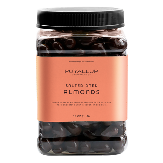 Salted Dark Almonds